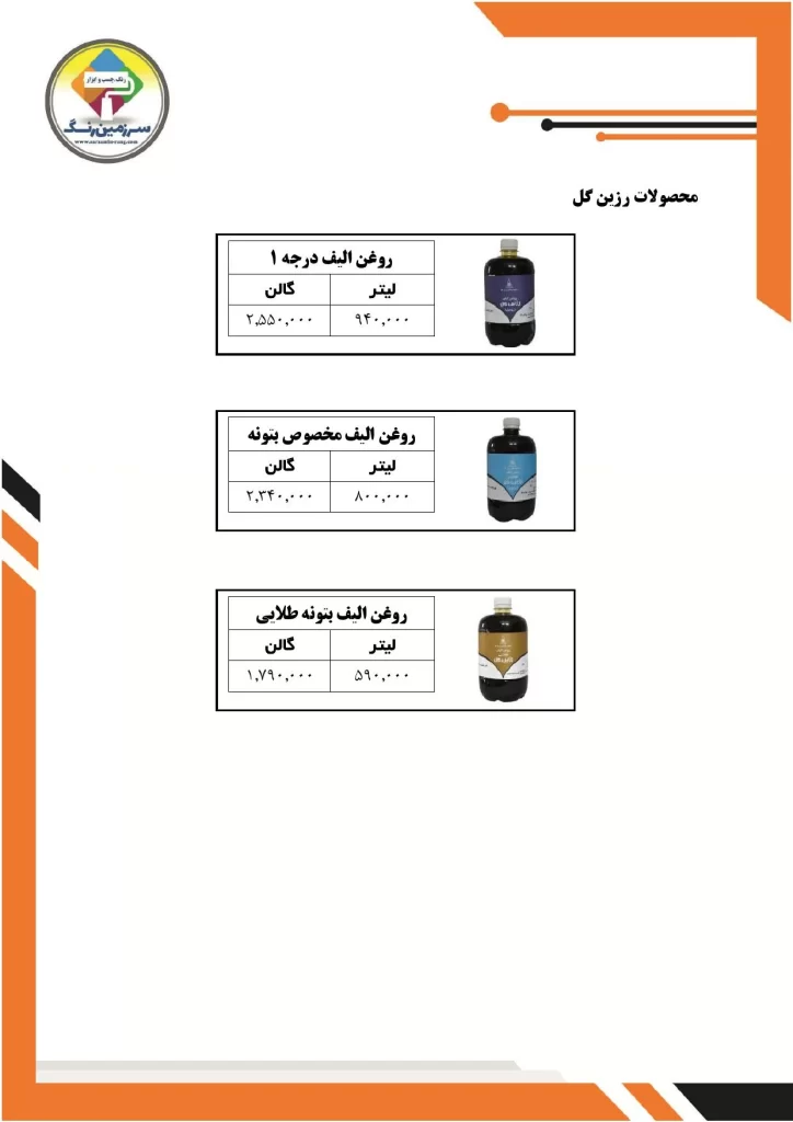لیست قیمت 1402 (26)